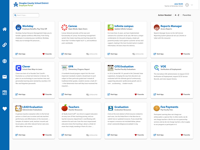 Employee Dashboard app design ui ui design