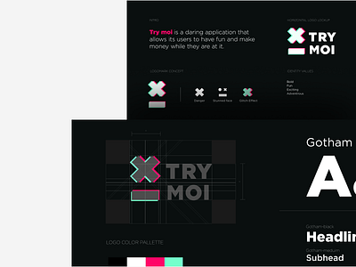 Identity Branding for TryMoi