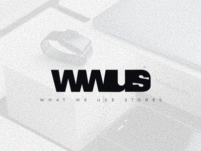 WWUS branding design flat logo typography