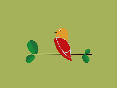 Minimal bird illustration bird icon flat illustration logo minimal