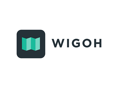 Wigoh Logo app event discovery icon logo mark wigoh