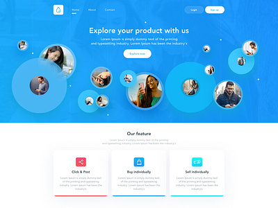 Online Friends designs, themes, templates and downloadable graphic elements  on Dribbble