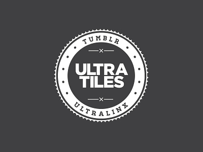 UltraTiles Logo branding clean design grid linxspiration logo masonry minimal minimalistic style theme tile tiles tumblr ultralinx web