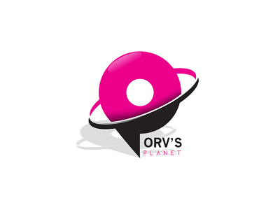 Orv's Planet Logo design