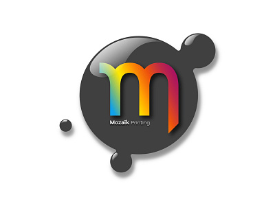 Mozaik Printing logo design