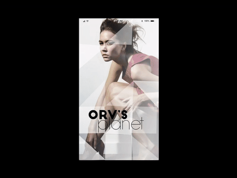 Orvs Mobile App Concept