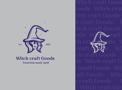 Witch Craft app branding crafts design flat goods identity logo logo design magic mark minimal rebranding redesign shop shoplogo sketch space vector witch