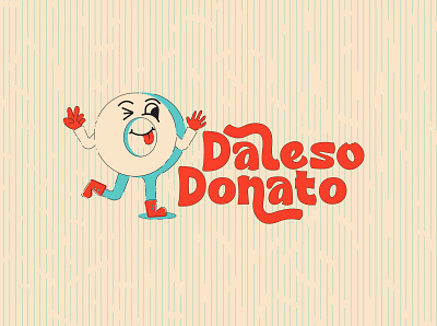 Daleso Donato animation branding character design cute logo design donut logo eye catching logo graphic design icon identity illustration logo logo design process mark minimal startup brand vector