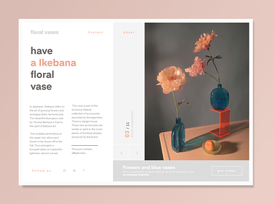 Ikebana design ui ux