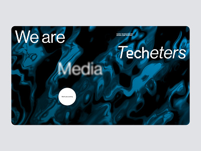 Techeters Media branding colorful design graphic design logo typography ui ux website