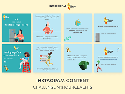 The Cacatoès Theory - Instagram : Design Challenges