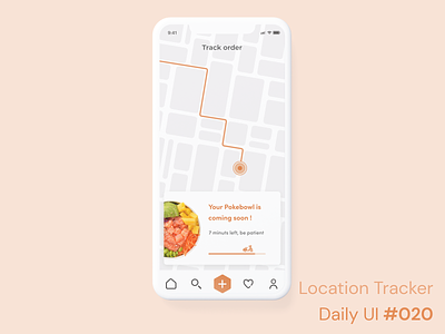 Daily UI 020 - Location Tracker