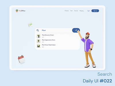 Daily UI 022 - Search