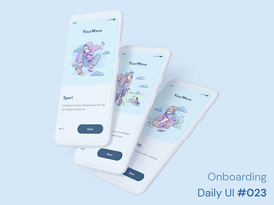 Daily UI 023 - Onboarding