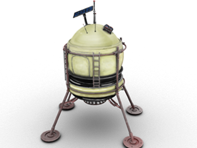 Space Probe Smm lander space spacecraft
