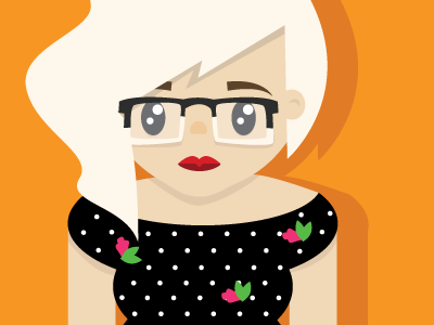 Tuesday Selfie character doodle illustration portrait self