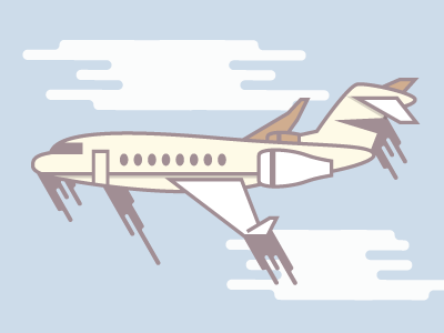 Jet Lag airplane airport drip flight illustration jet plane sky travel