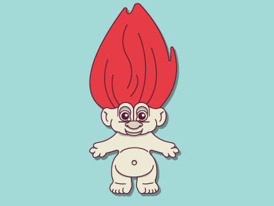 Alter Ego graphic design illustration toy troll troll doll