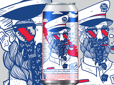 Pabst can art submission