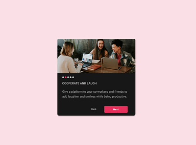 Team work card alignment design flat grid minimal typography ui ux website