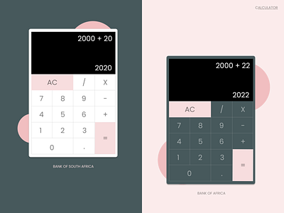 Daily UI :: 004 - Calculator alignment design flat grid minimal typography ui ux web website