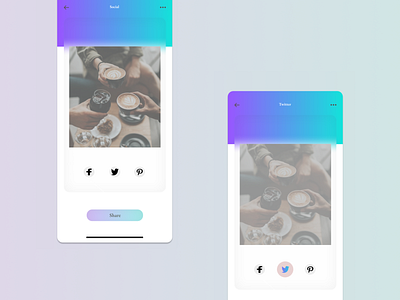 Daily UI :: 010 - Social Share