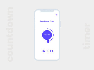Daily UI :: 014 - Countdown Timer