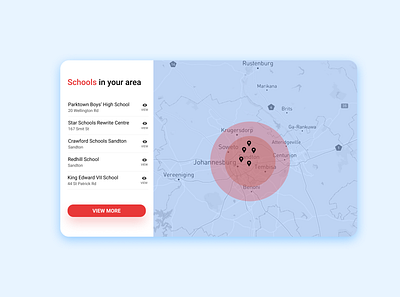Daily UI :: 020 - Location Tracker alignment design flat geolocation location location tracker map minimal school schools tracker ui website website builder