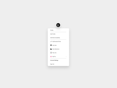 Daily UI :: 027 - Dropdown