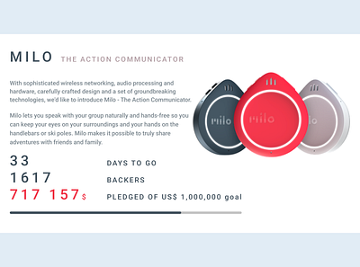 Daily UI :: 032 - Crowdfunding Campaign campaign crowd funding crowdfund crowdfunding crowdfunding campaign design