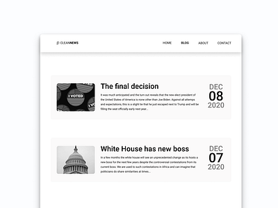 Daily UI :: 051 - Press Page