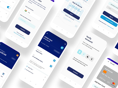 PayPal App UI KIT, Finance , and Wallet UI KIT-Android studio app finance screen