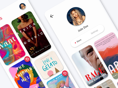 BookStore UI Design App