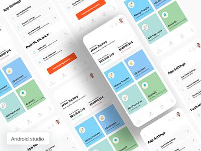 Banking UI KIT – Android Studio