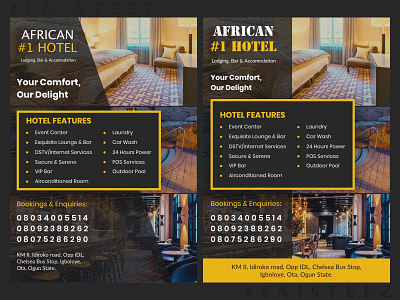 Hotel Flier