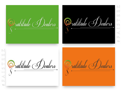 Gratitude Dealers Logo brand identity branding branding design design logo