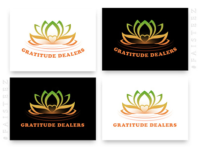Gratitude Dealer logo brand identity logo logodesign