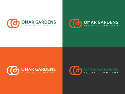 Omar Gardens Logo Redesign branding graphic design logo redesign