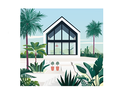 House illustration vector