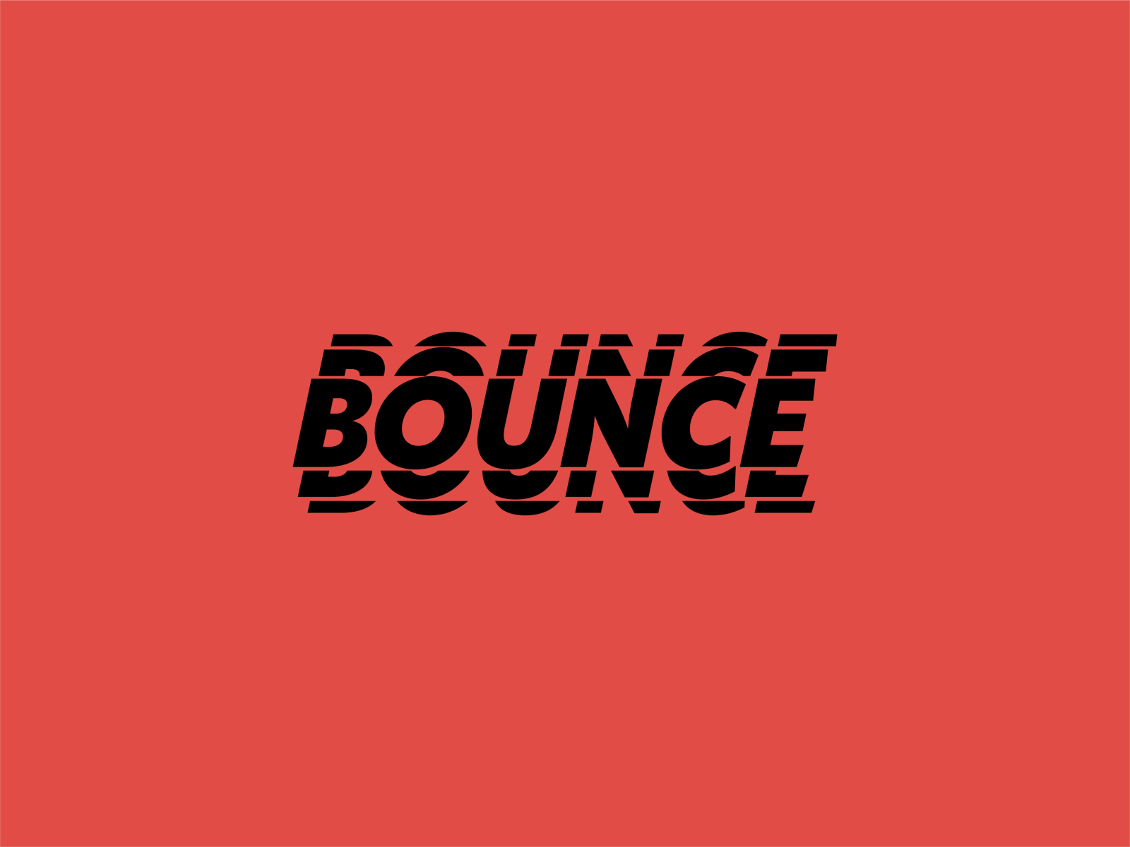 Bounce logo by Hamdi on Dribbble