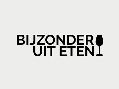 Bijzonder Uit Eten Logo Design