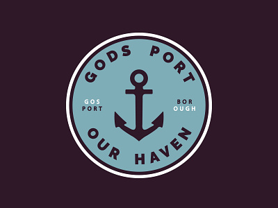 Location Badge Design Competition anchor branding gosport logo