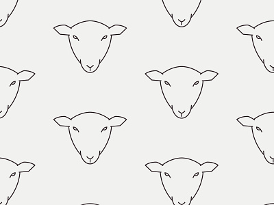 sheep pattern design