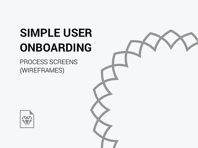 User Onboarding Process - Wireframes
