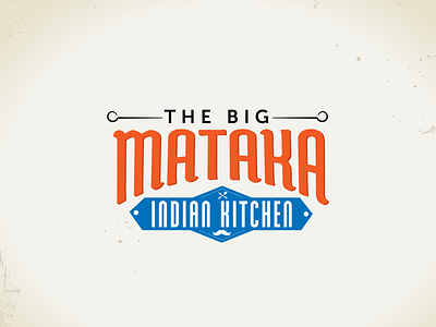 The Big Mataka Logo Identity branding identity indiankitchen logo logodesign logoworks typography