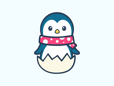 Baby Penguin Scarf