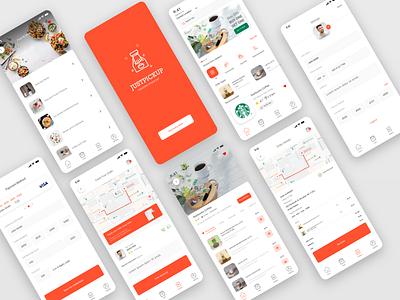 Justpickup Mobile Retail App adobe xd clean ui ecommerce app ios app design layoutdesign mobile app design mobile ui retail store ui ux