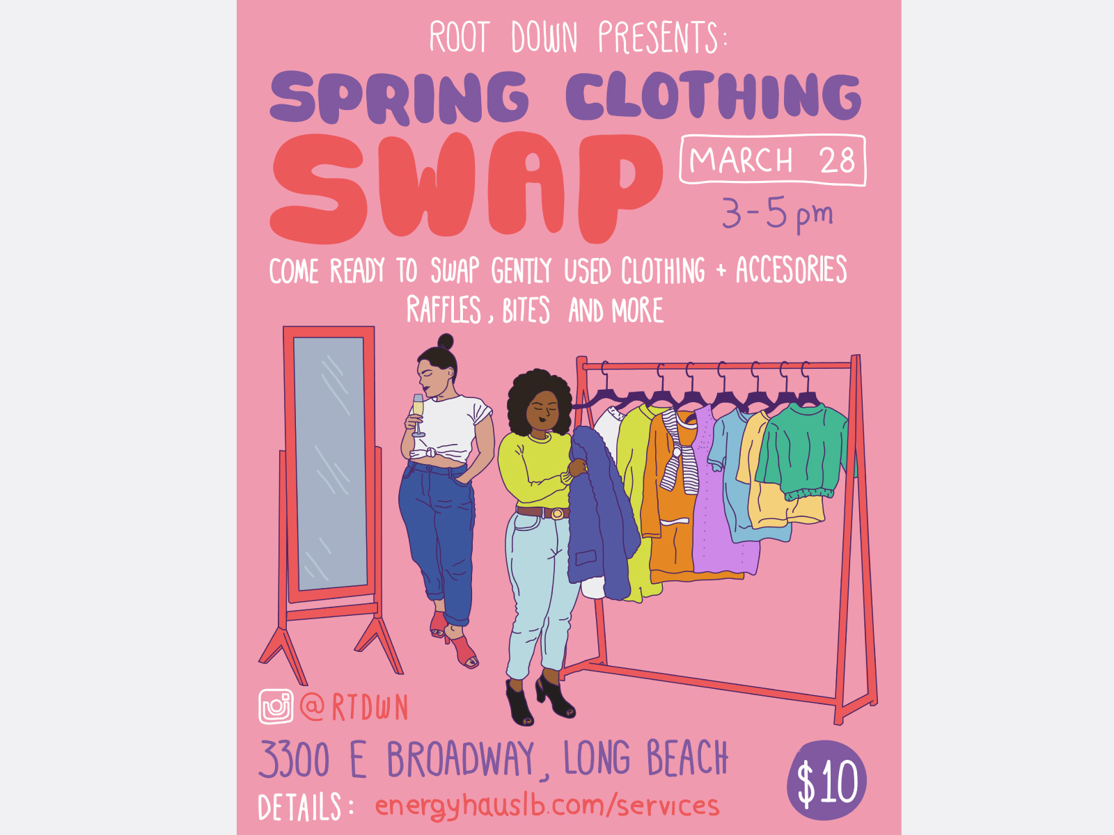 Clothing Swap - Community A5 Flyer/Poster Template, ExclsiveFlyer
