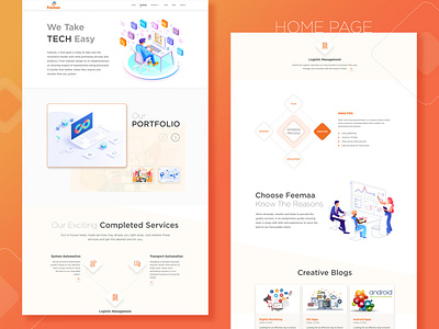 Home Page design app colorful corporate design landingpage minimal design ui ux web web ui design website design