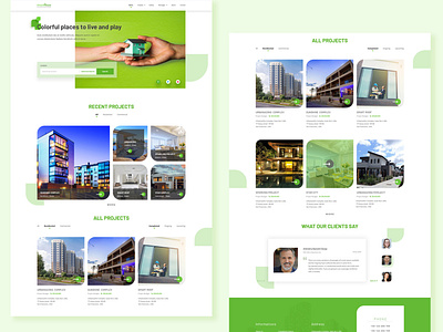 Real Estate / Apartment selling landing page corporate design design landingpage minimal design professional design ui ux web web ui design website design